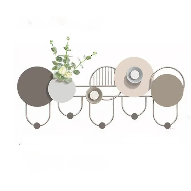 Appendi Abiti Materiale Ferro Design Moderno Arredo Casa Decorazione Parete Appendi Abiti Porta Oggetti - immagine 2