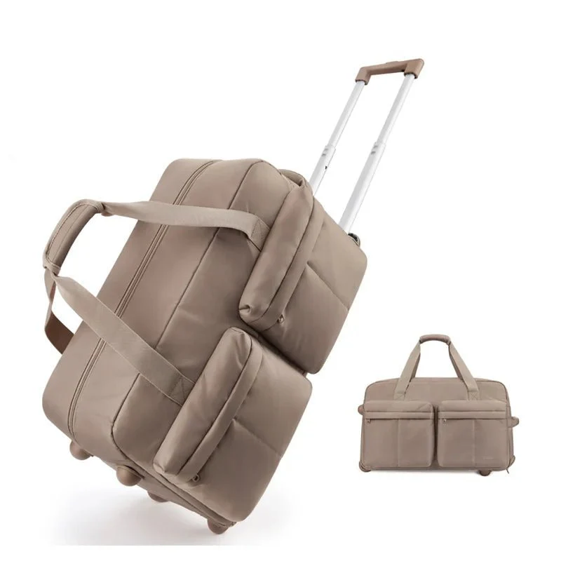 Borsa Trolley Viaggio Materiale Poliestere Diverse Colorazioni Grandi Capacità Resistente Impermeabile - immagine 2