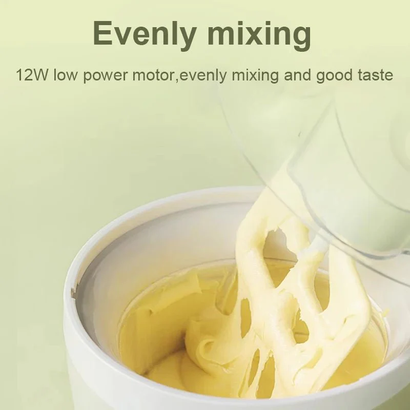 Macchina Gelato Capacità 1 Litro Colore Verde Chiaro Gelatiera Elettrodomestici Casa Cucina - immagine 5
