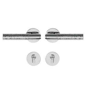 Maniglia Materiale Ottone Argento Maniglia Resistente Con Serratura Decorazione Porta Arredo Casa