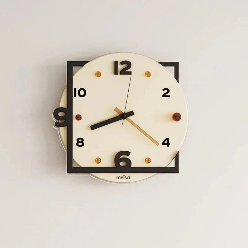 Orologio Da Parete Materiale Legno Decorazione Parete Arredo Casa Design Creativo - immagine 3