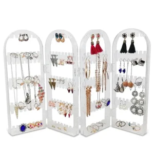 Porta Gioie Materiale Plastica Organizzatore Porta Oggetti Bianco Design Moderno Semplice