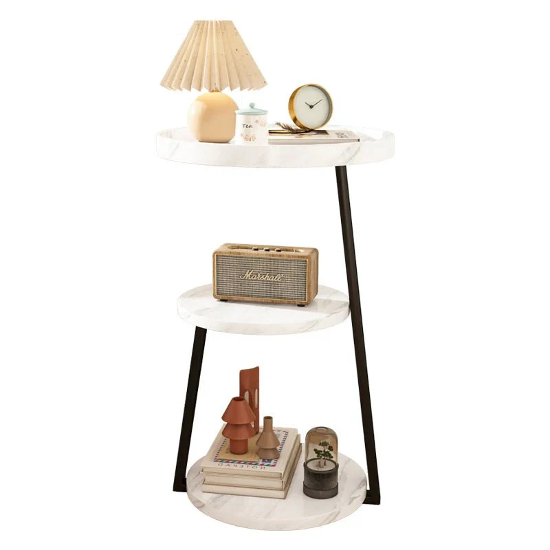 Tavolino 3 Ripiani Decorazione Salotto Diversi Modelli Arredo Casa Design Moderno - immagine 2