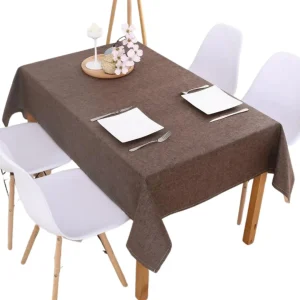 Tovaglia Rettangolare Colorata Tela Cotone Diverse Dimensioni Resistente Lavabile Elegante Accessori Arredamento Casa Cucina